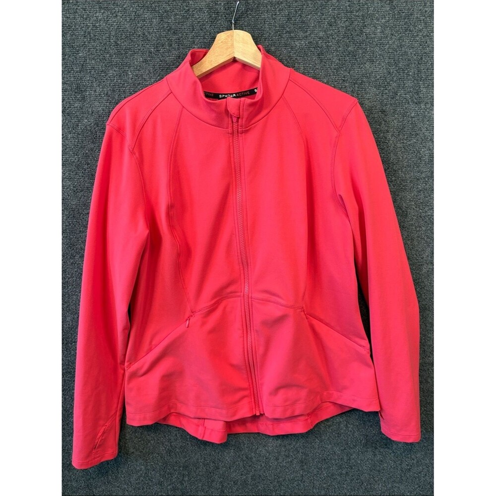 Spyder Women's Fuschia Yoga Jacket
Size: XL
